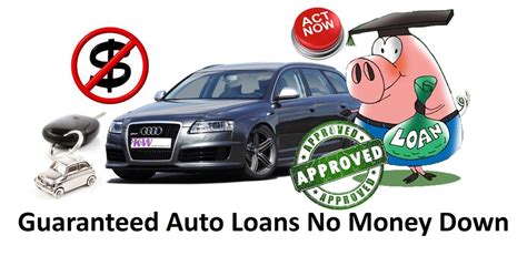 Guaranteed Auto Loans No Money Down